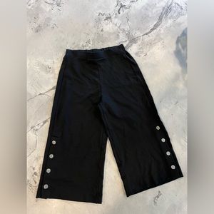 New mayoral girls size 14 wide leg black pants